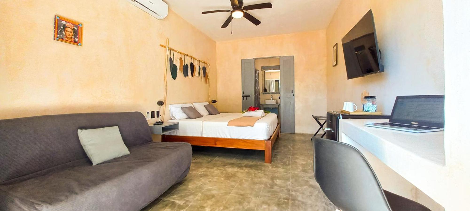 Charming Colonial-Style Room In The Heart Of Valladolid Экстерьер фото